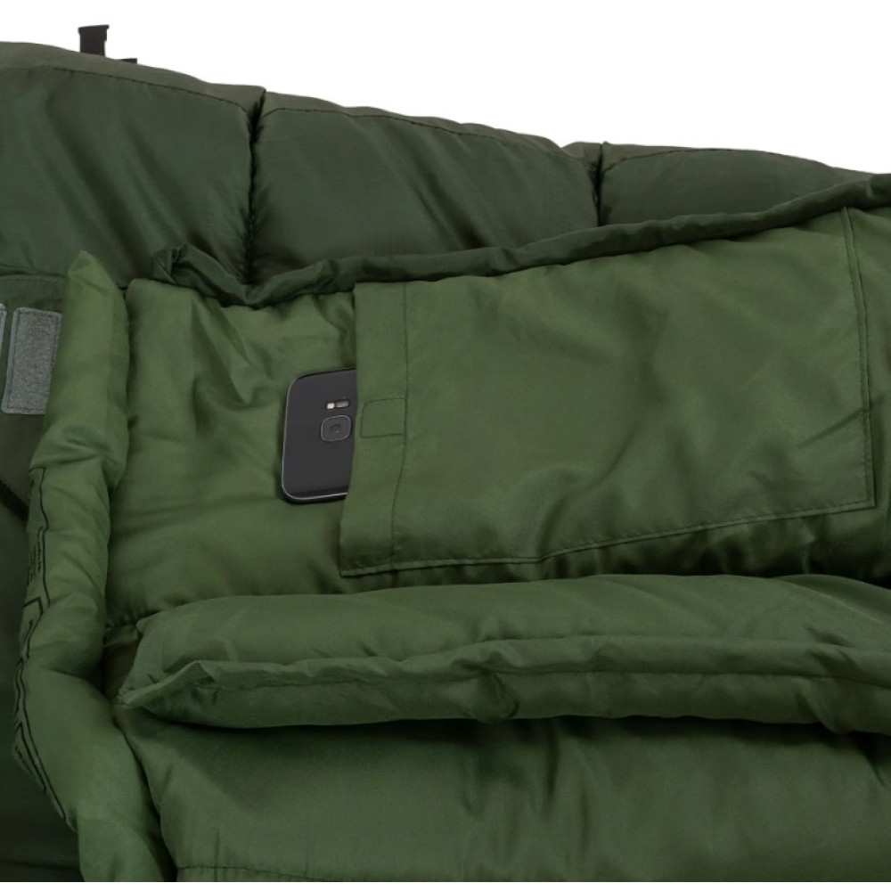 Спальный мешок Highlander Phoenix Spark 150/+4°C Olive Green Left (SB242-OG) 929693