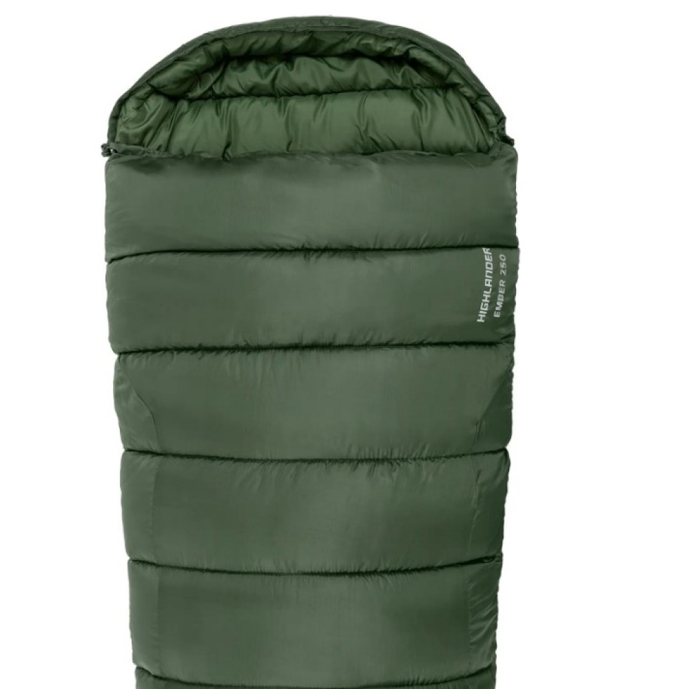 Спальный мешок Highlander Phoenix Ember 250/-3°C Olive Green Left (SB243-OG) 929694