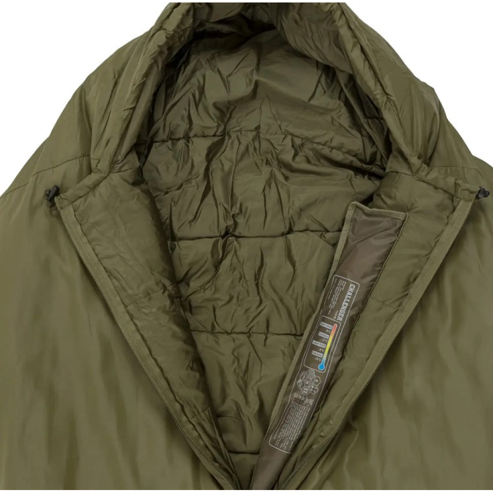 Спальний мішок Highlander Challenger 400/-8°C Olive (SB178-OG)