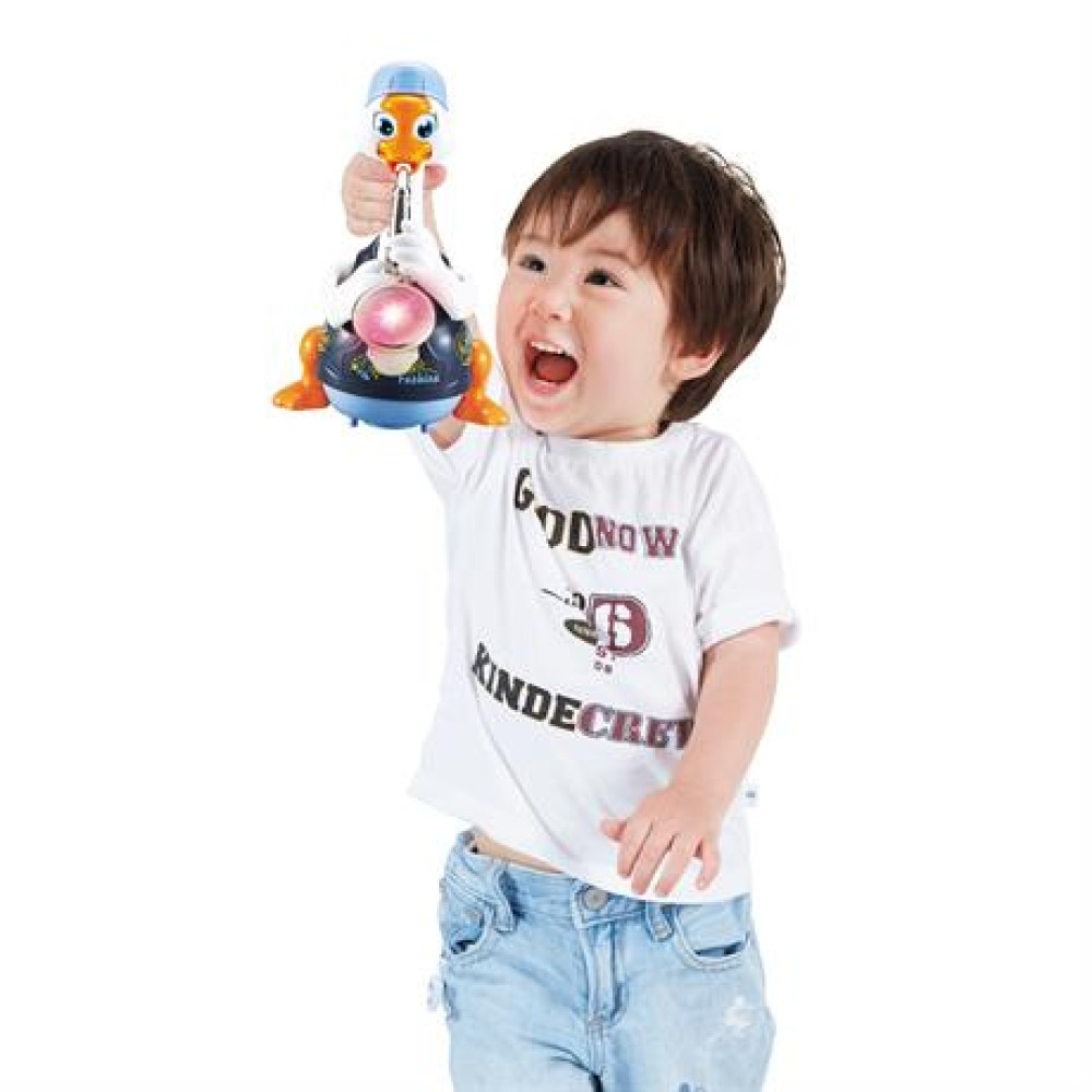 Інтерактивна музична іграшка Hola Toys Гусак-саксофоніст 6111-blue