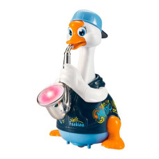 Интерактивная музыкальная игрушка Hola Toys Гусь-саксофонист 6111-blue