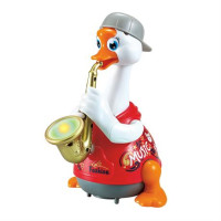 Интерактивная музыкальная игрушка Hola Toys Гусь-саксофонист 6111-red
