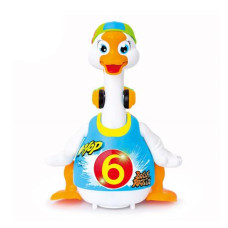 Интерактивная музыкальная игрушка Hola Toys Танцующий гусь 828-blue