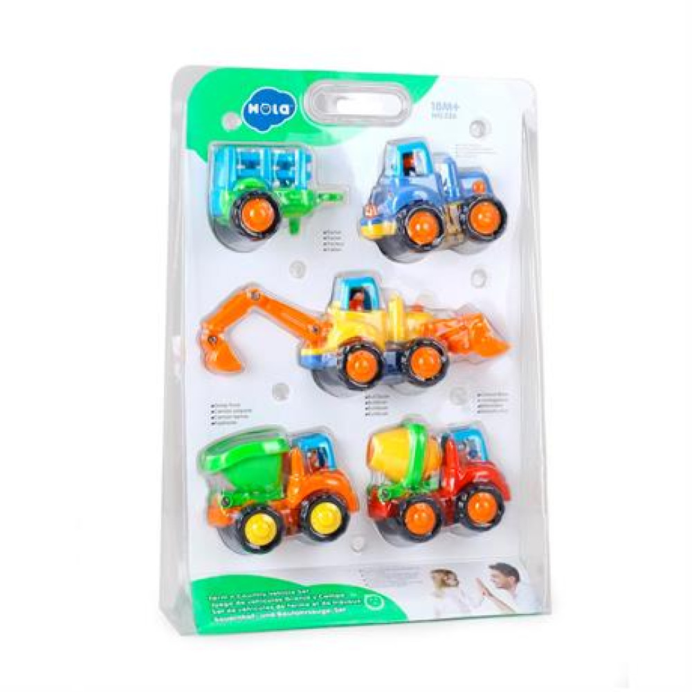 Набір іграшкових машинок Hola Toys