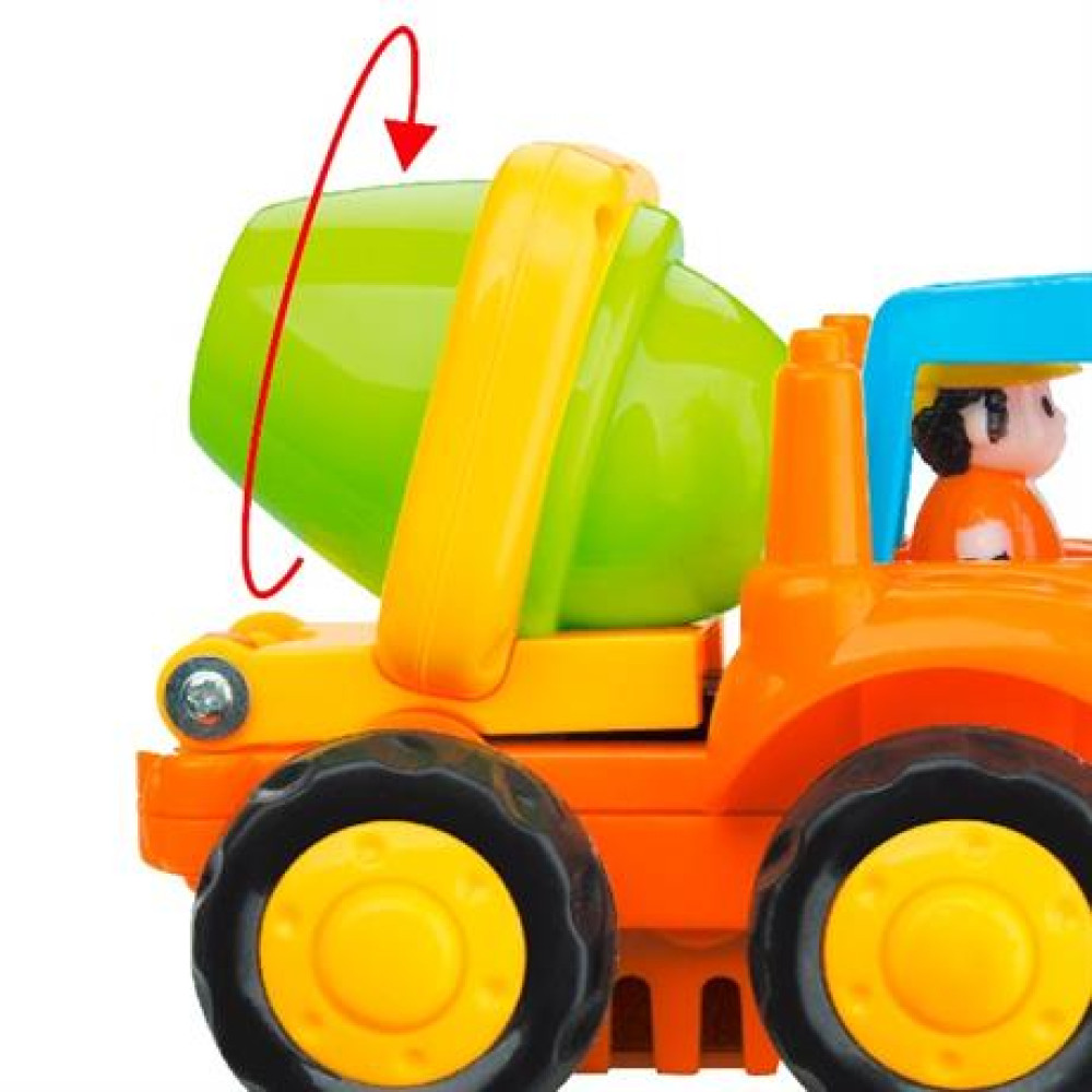 Набір іграшкових машинок Hola Toys Самоскид та бетонозмішувач