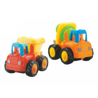 Набір іграшкових машинок Hola Toys Самоскид та бетонозмішувач