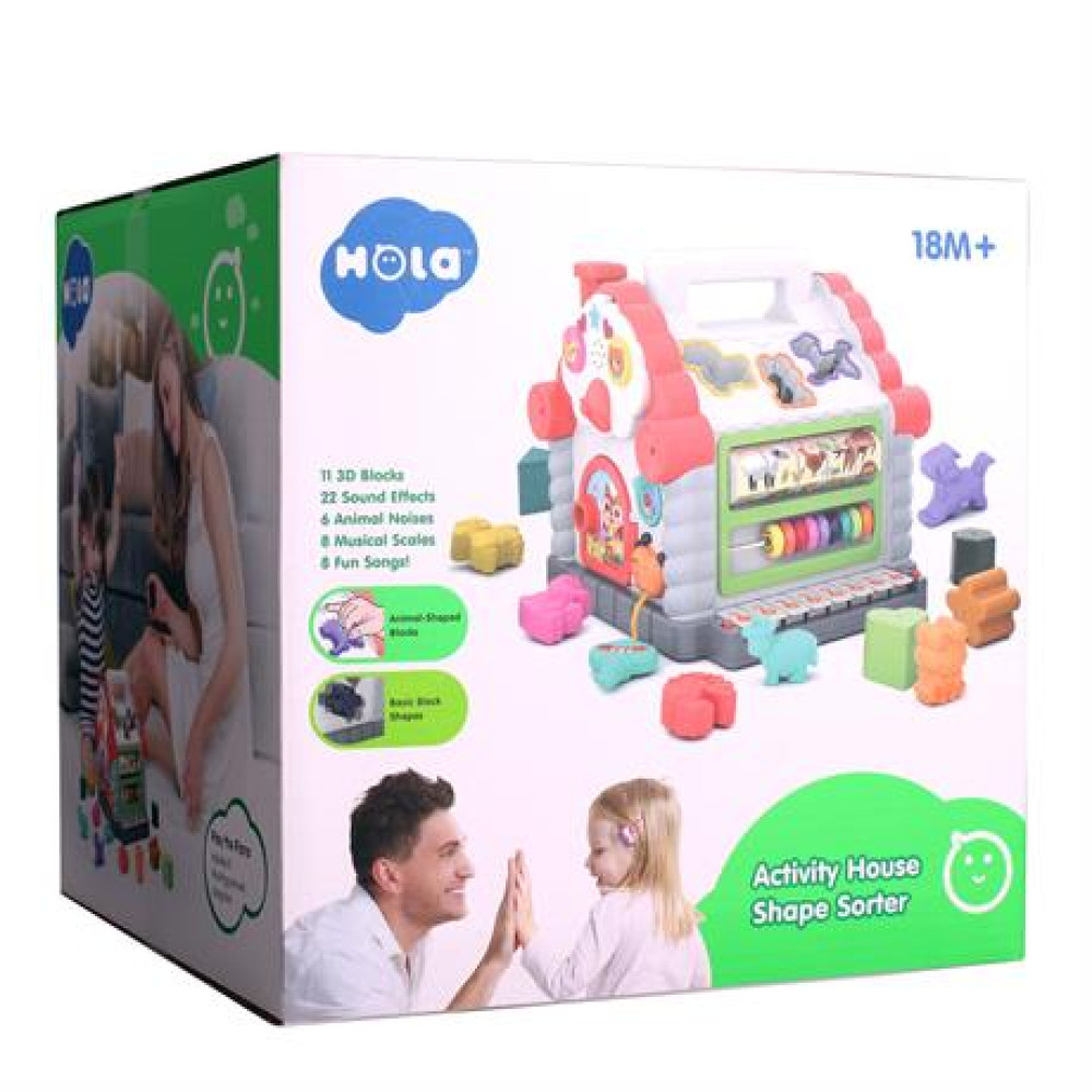 Музичний ігровий центр Hola Toys Веселий будиночок