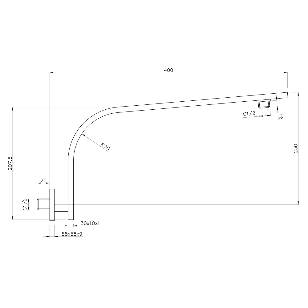 Кронштейн IMPRESE SH01-3010400B