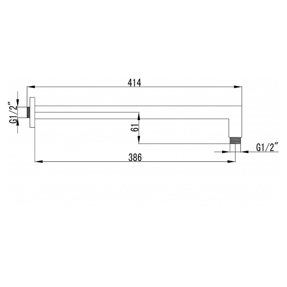 Кронштейн IMPRESE SQH01-390