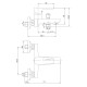 Змішувач для ванни IMPRESE BRECLAV 10245