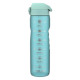 Бутылка для воды ION8 1000 мл BPA Free Times To Drink (ЭКО бутылка) Sonic Blue (I8RF1000PBMOT2)