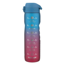 Бутылка для воды ION8 1000 мл BPA Free Times To Drink (ЭКО бутылка) Blue & Pink (I8RF1000PBPMOT)