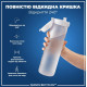 Бутылка для воды ION8 1000 мл BPA Free Times To Drink (ЭКО бутылка) Ice (I8RF1000PIMOT2)