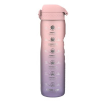 Пляшка для води ION8 1000 мл BPA Free Times To Drink (ЕКО пляшка) Periwinkle &Rose (I8RF1000PPRMOT)