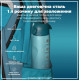 Пляшка для води ION8 1000 мл BPA Free Times To Drink (ЕКО пляшка) Teal & Blue (I8RF1000PTBMOT)