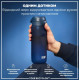 Бутылка для воды ION8 750 мл (ЭКО бутылка) BPA Free Navy (I8RF750NAV)