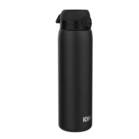 Бутылка для воды металлическая ION8 1200 мл Stainless Steel Black (I8SS1000BLK)