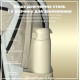 Бутылка для воды металлическая ION8 1200 мл Stainless Steel Creamy White (I8SS1000CWHI)