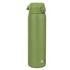 Бутылка для воды металлическая ION8 1200 мл Stainless Steel Khaki Green (I8SS1000KGRE)