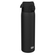 Бутылка для воды металлическая ION8 600 мл Stainless Steel Black (I8SS600BLK)