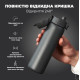 Бутылка для воды металлическая вакуумная ION8 500 мл Vacuum Insulated Grey (I8TS500GRY)