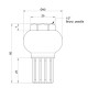 Донний клапан Icma 1/2" №49 (83049AD05)