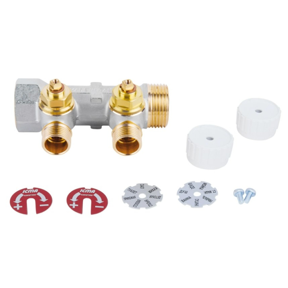 Коллектор Icma 3/4" 2 выхода №227 (87227PA06)