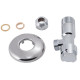 Кран приборный буксовый Icma 10х1/2" угловой №520 (90520AC07)
