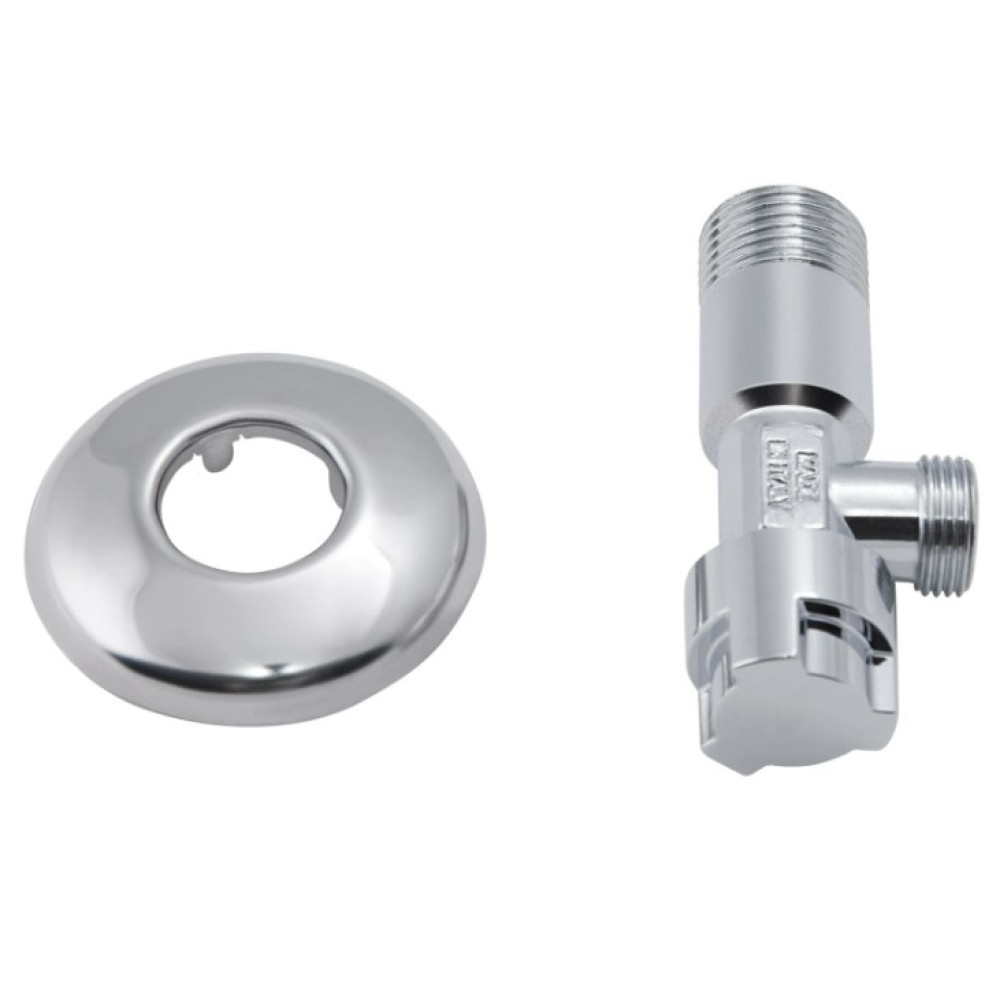 Кран приборный буксовый Icma 1/2"х3/8" угловой №519 (90519AC07)