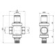 Редуктор Icma 1/2" №247 (91247AD06)