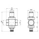 Редуктор Icma 3/4" №247 (91247AE06)
