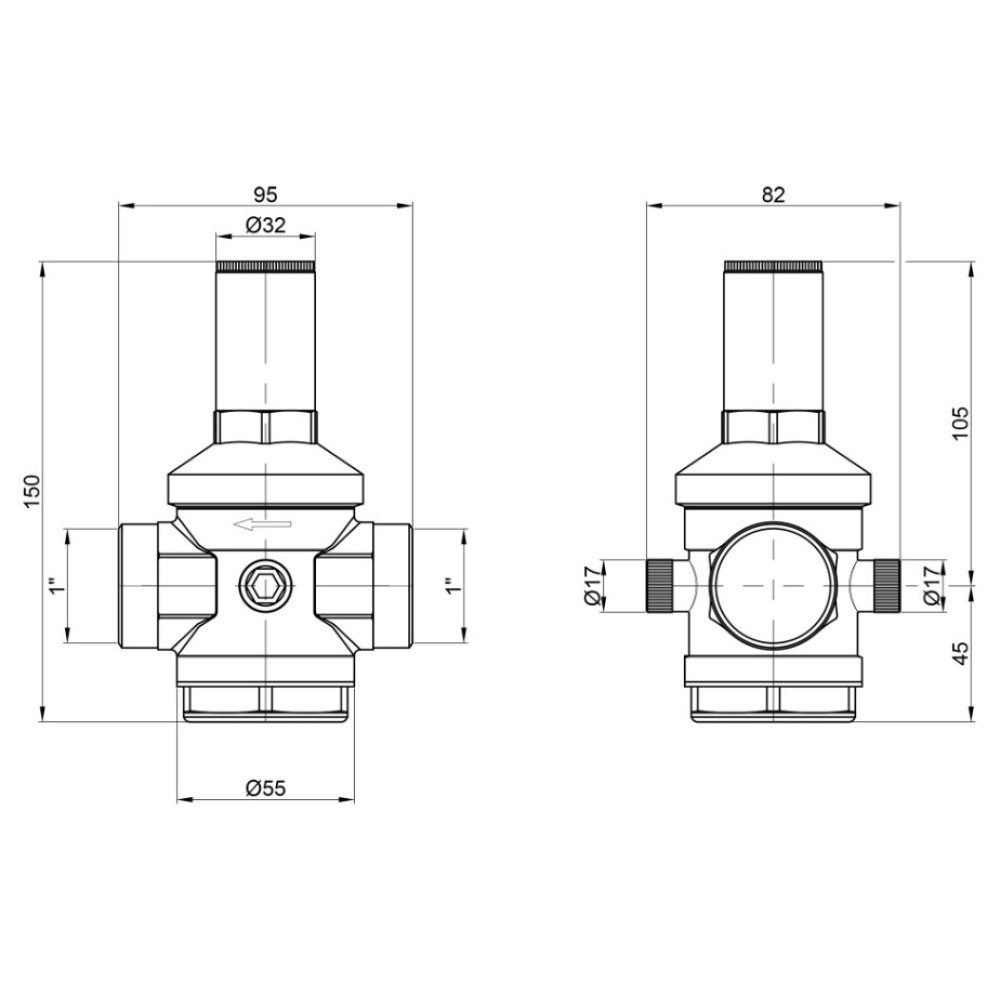 Редуктор Icma 1" №246 (91246AF05)