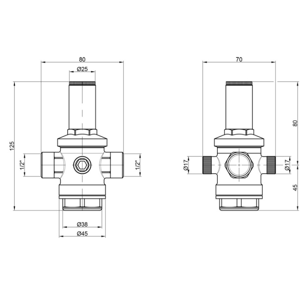 Редуктор Icma 1/2" №246 (91246AD05)