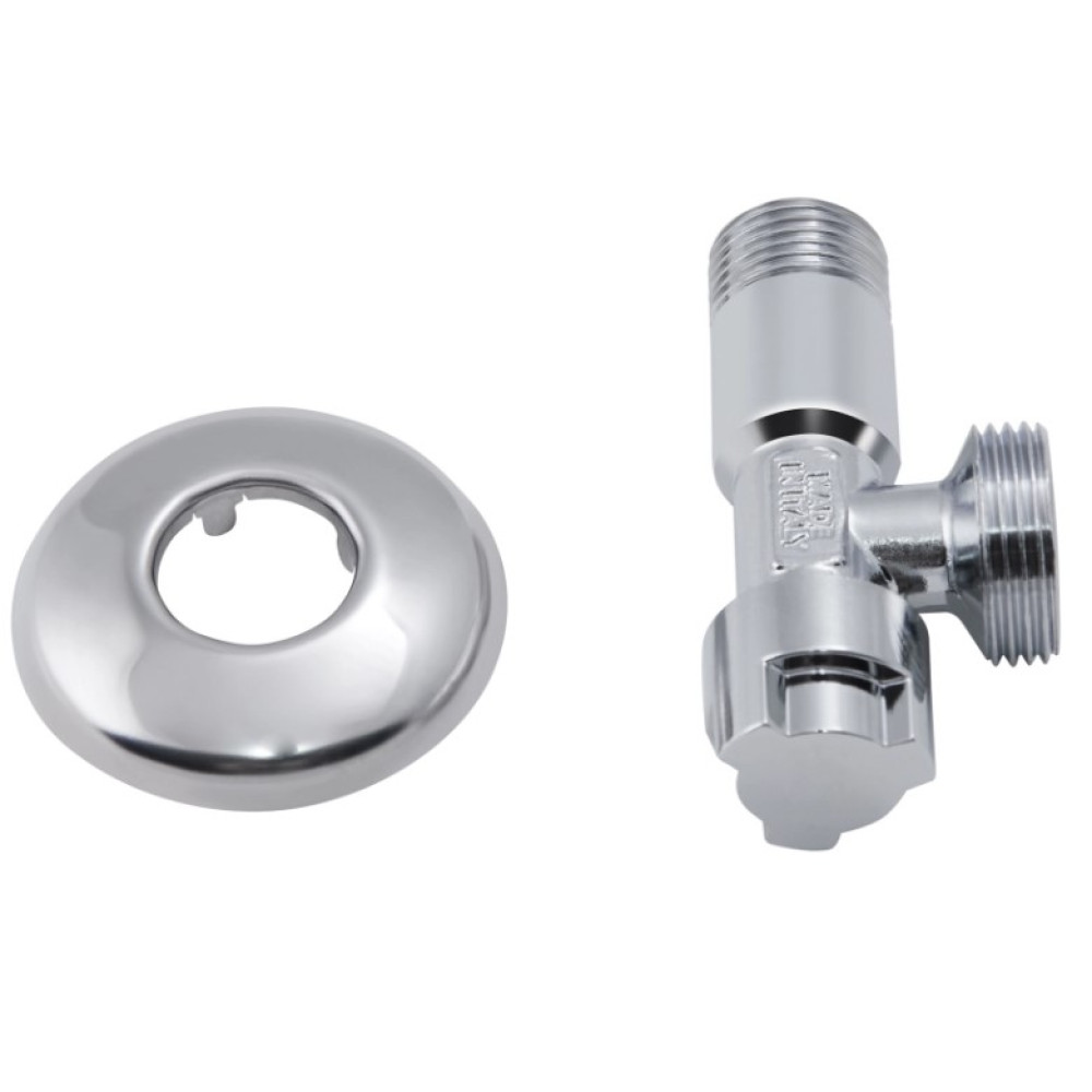 Кран приборный буксовый Icma 1/2"х3/4" угловой №519 (90519AE07)