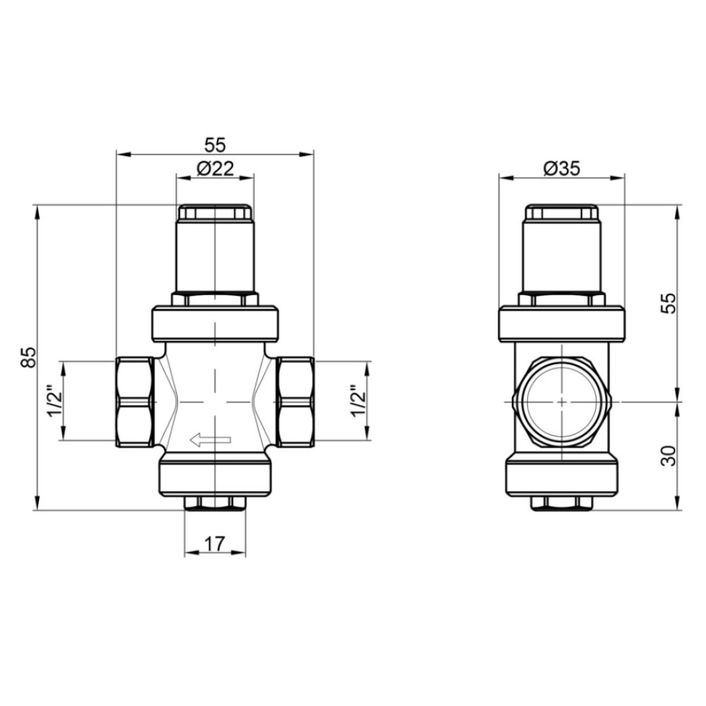 Редуктор Icma 1/2" №248 (91248AD06)