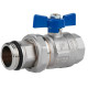 Кран шаровой "Американка" Icma Blue 1" с антипротечкой прямой №215 (87215AF12)