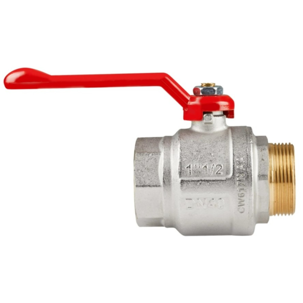 Кран кульовий Icma 1" 1/2 прямий №352 (87352AH11)