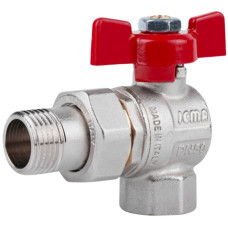 Кран шаровой Icma FAR. ROSSA 1/2" угловой №361 (87361AD11)