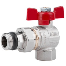 Кран шаровой Icma FAR. ROSSA 1/2" угловой №362 (87362AD11)