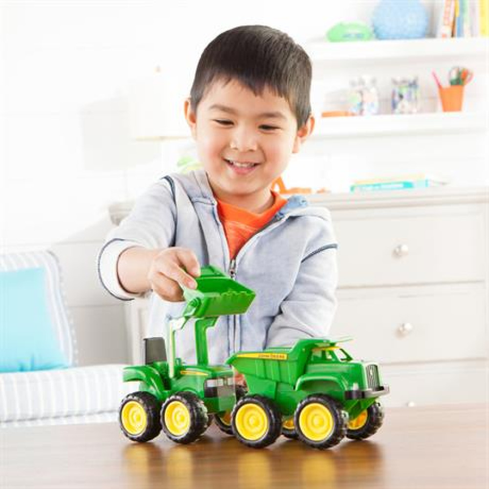 Іграшки для піску John Deere Kids Трактор та самоскид