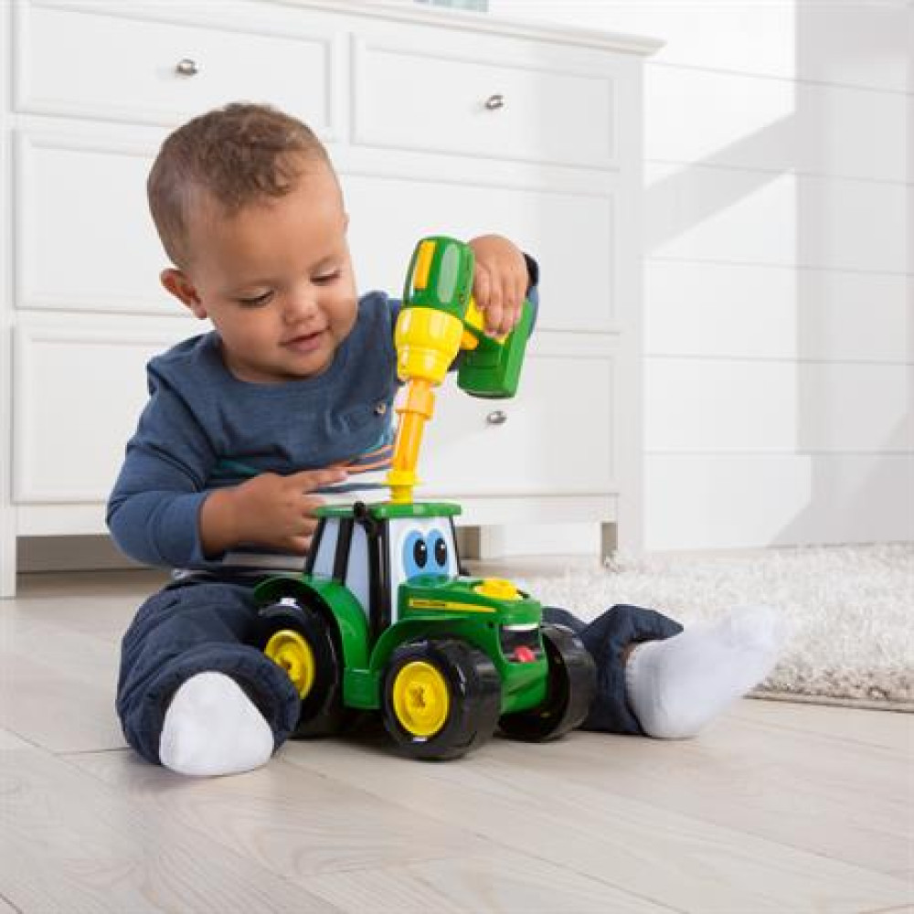 Конструктор John Deere Kids Збери трактор із шуруповертом