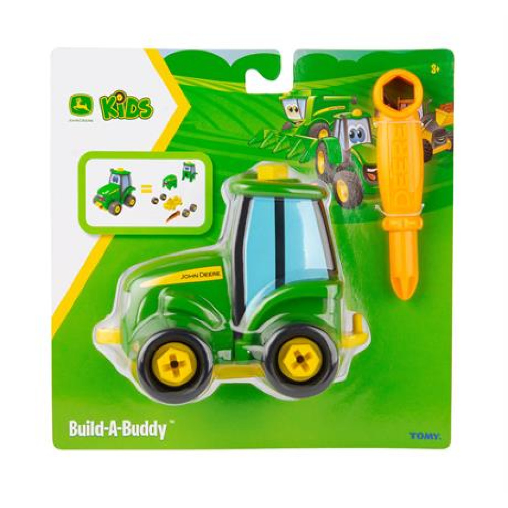 Конструктор John Deere Kids Собери трактор с отверткой