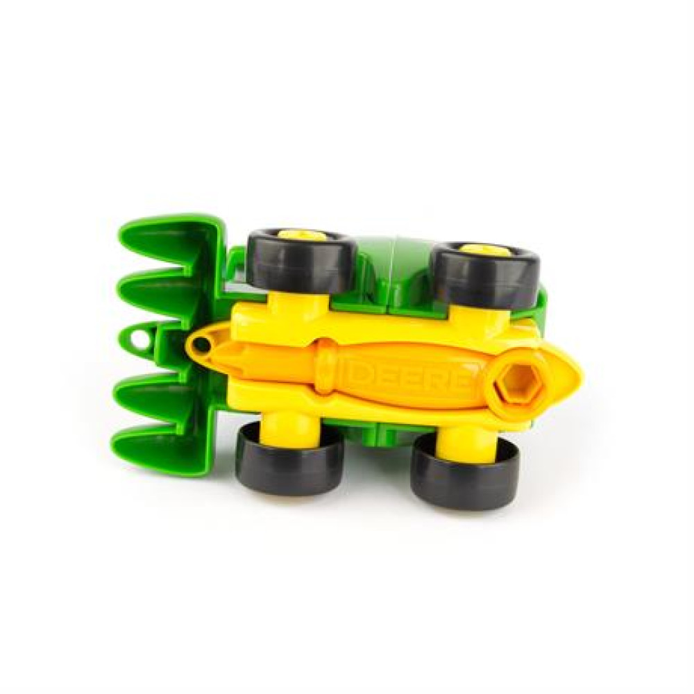 Ігровий набір-конструктор John Deere Kids Збери трактор із загоном