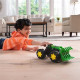 Іграшковий трактор John Deere Kids Monster Treads з ковшем та великими колесами