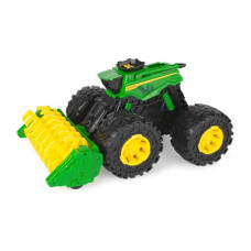 Игрушечный комбайн John Deere Kids Monster Treads с молотилкой и большими колесами