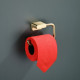 Тримач для туалетного паперу Koer AS-0107-12 золото (KR6183)