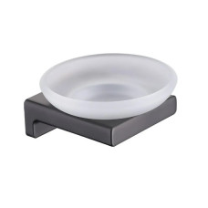 Мыльница настенная Koer AS-0102-07 графит (KR6160)