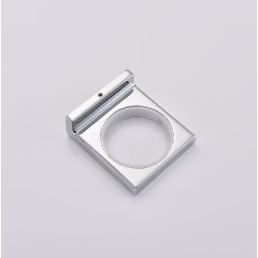 Стакан одинарный настенный Koer AS-0103-01 хром (KR6165)