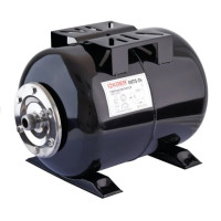 Гідроакумулятор горизонтальний KOER KHTS-100 100 л (KP3148)