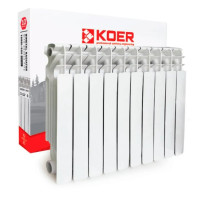 Радиатор биметаллический Koer 100 Bimetal-500 ROYAL (KR4957)